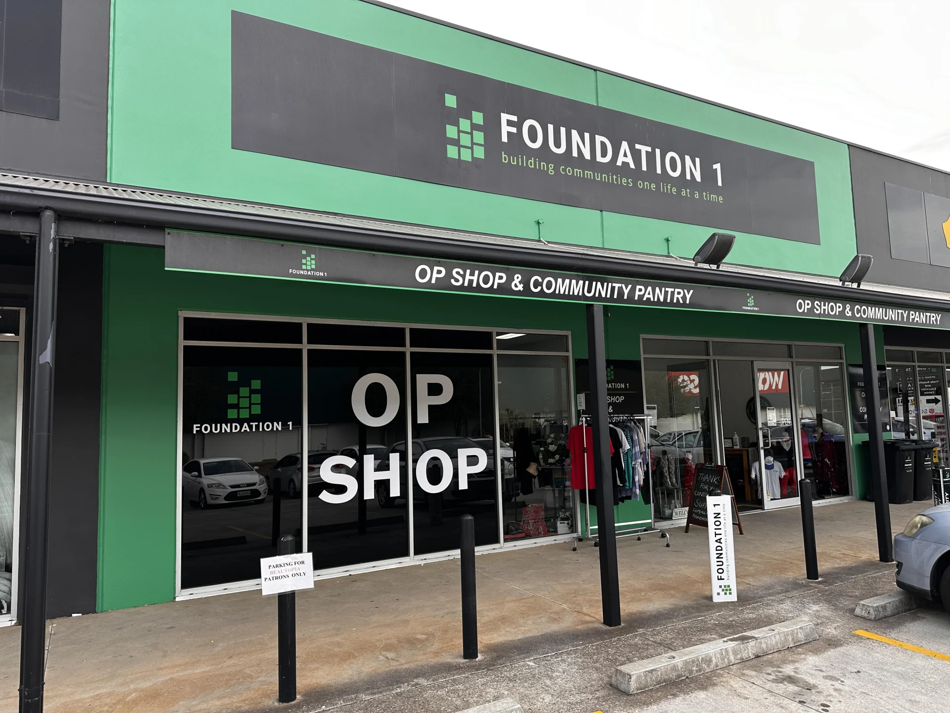 Custom business signage produced in Adelaide